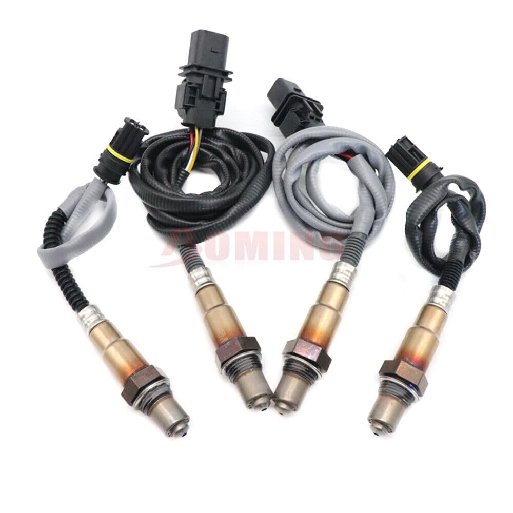 ya 5 8.24 baidi 4 Pack Oxygen Sensor Upstream + Downstream Suitable for BMW E82 E90 E91 128i 328i 328i xDrive X3 X5