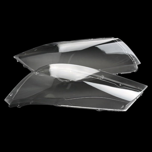 ya 4 8.10 Pair of headlight glass clear headlights halogen for BMW E90 / E91 2004-2007
