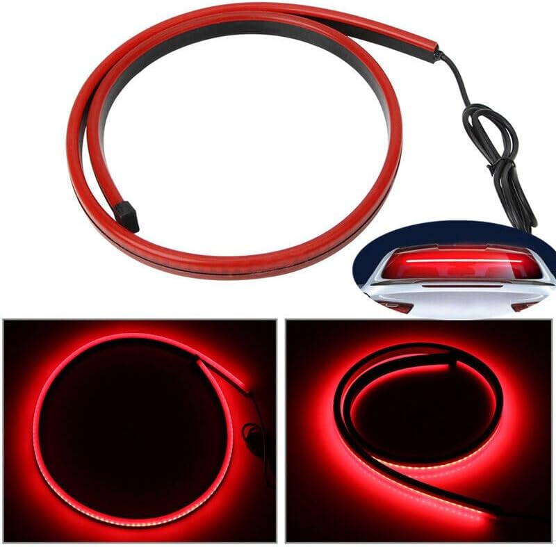ya 4 8.8 Car High Brake Driving LED Signal Flexible Mount Safety Lamp Rear Stop Light Bar