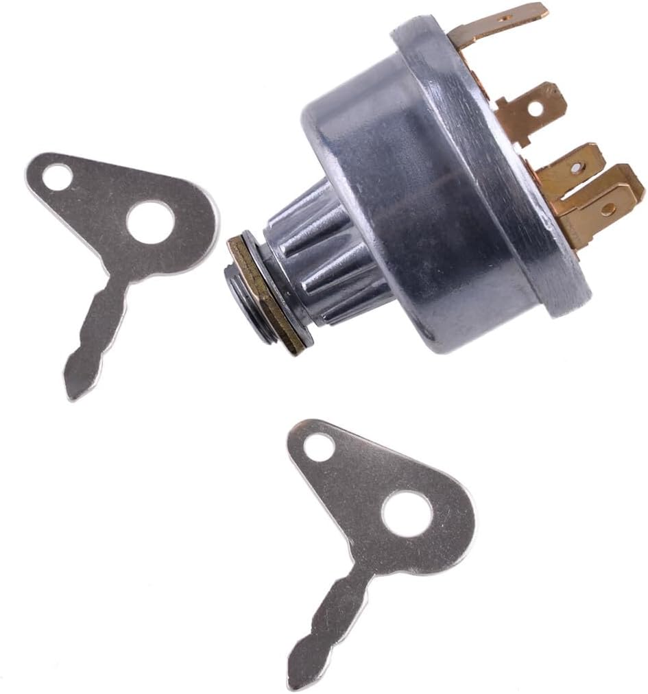 ya 11 9.14 zhengce Digger Tractor Ignition Switch + 2 Key Fit for Fit for Durite 0-351-06