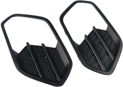 ya 27 10.13 baidi 2Pcs Front Bumper Grille Outer Cover Left & Right Fits for Ford Escape 2017-2018