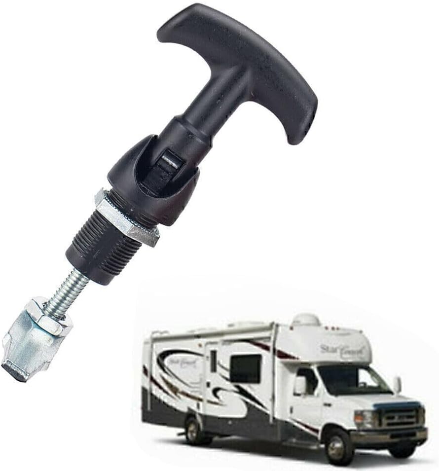 ya 4 8.14 Front Fixing'T'Locks Handle Trailer Caravan Canopy Canopie Toolbox Kit Car Auto