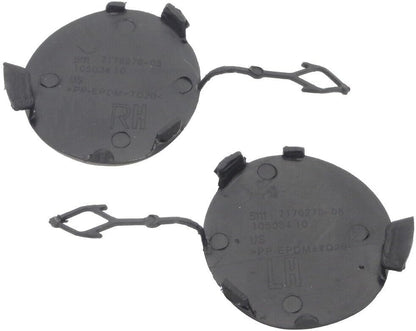 ya 5 8.24 baidi 1Pair Front Bumper Tow Towing Hook Eye Cover Cap Fit for BMW X6 E71 2008-2011