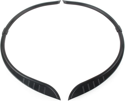 ya 23 10.7 baidi for Harley Tri-Glide Ultra FLHTCUTG Rear Fender Flares Skirts Trim Accent Black