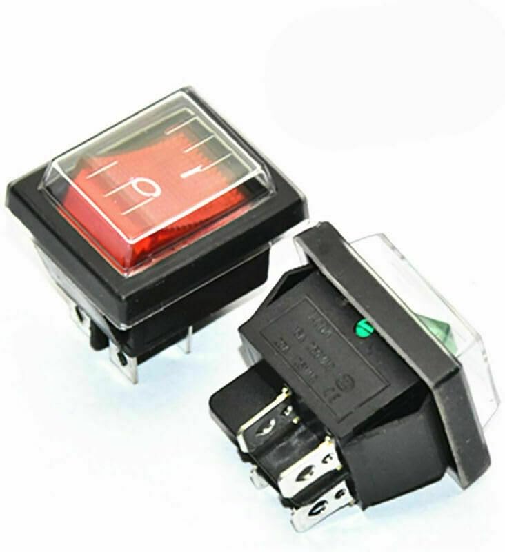 ya 26 10.21 baidi Red Green Switch 4-Pin 2 Gears for Vacuum Cleaner - Vacuum Cleaner Accessories