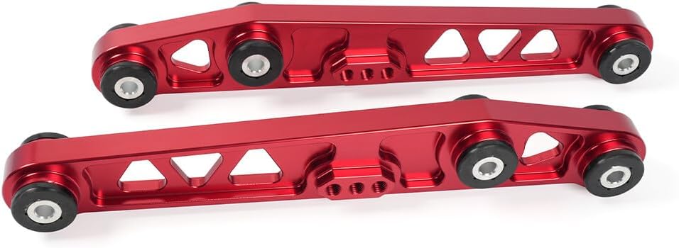 ya 13 9.15 baidi Red 1 Pair Billet Rear Lower Control Arm Set For 94-01 Integra 92-95 for Civic EG