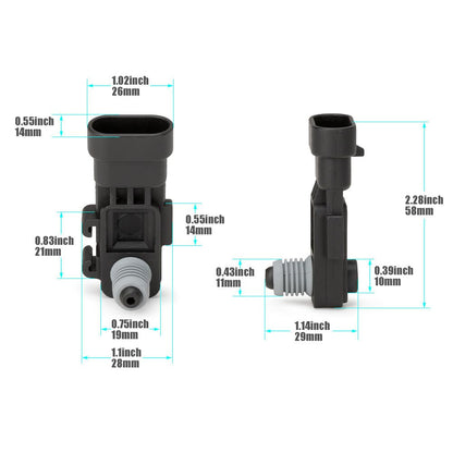 ya 4 8.8.2 1X Fuel Pump Tank EVAP Pressure Sensor for 1996-2008 GM CAR/Truck 16238399