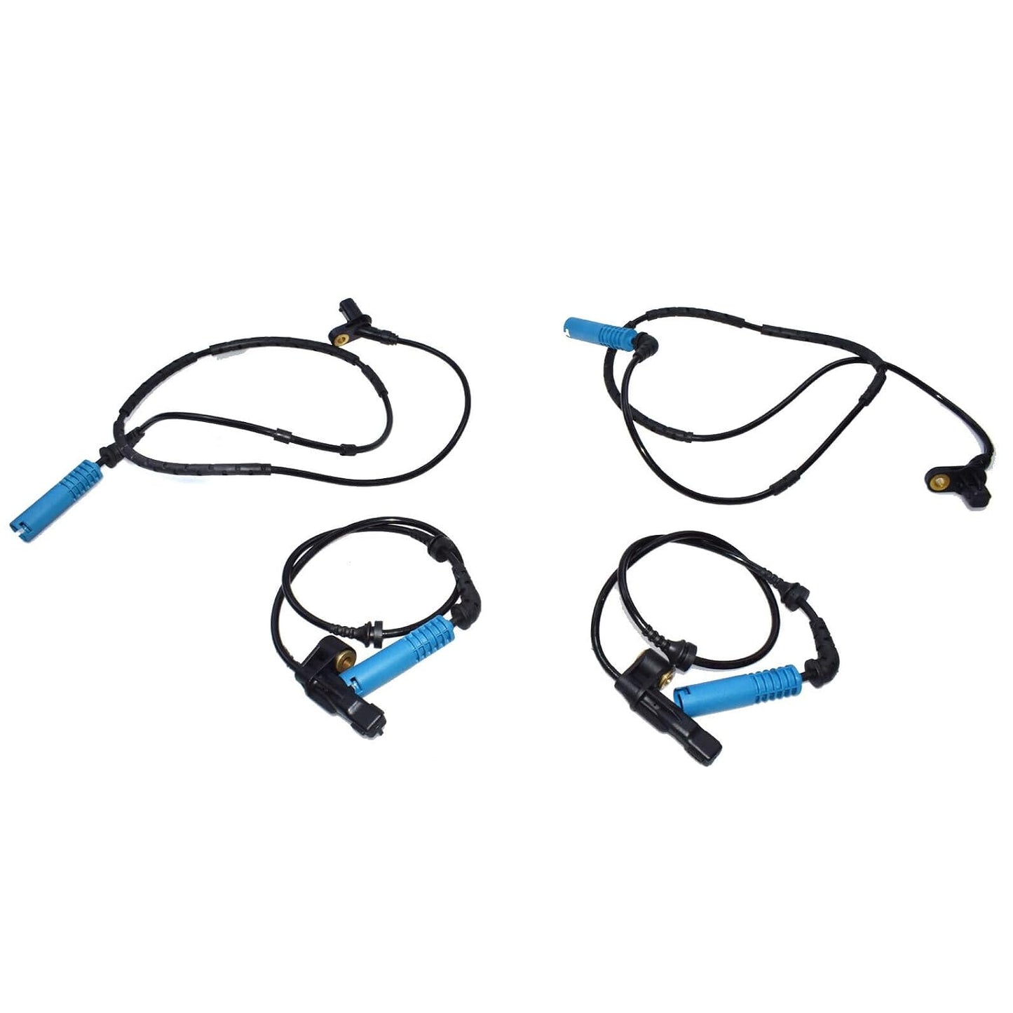 ya 2 8.15 ABS Wheel Speed Sensor 4-Piece Set for BMW 330Ci 325Ci 323Ci 323i M3 Z4