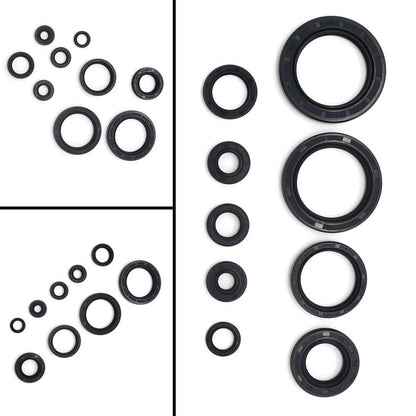 ya 13 9.15 baidi for Honda Motorcycle Engine Oil Seal Kit Set Seals CRF450R 2009-2014 CRF450R
