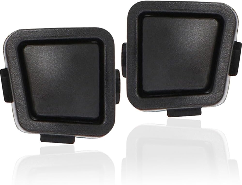 ya 9 10.24 Pair Handle Lock Button Left & Right Rubber for Benz C209 W219 W211 W164 X164
