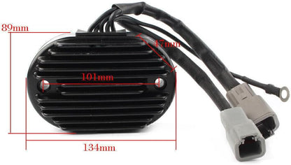 ya 2 8.15 Voltage Regulator Rectifier Replacement Fit for Harley-Davidson Fat Boy 1584 2007