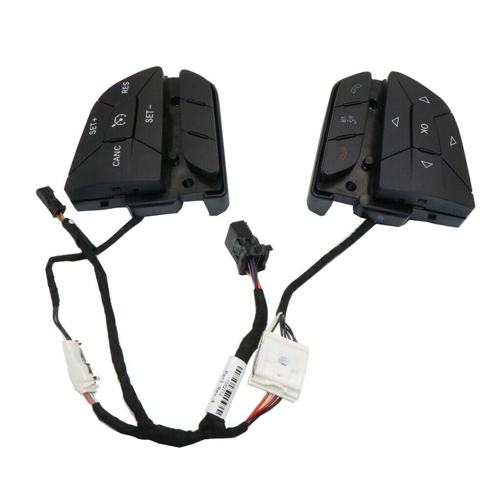 ya 3 8.24 baidi 1 Pair Steering Wheel Control Switch for 2014-2019 for Chrysler for Dodge for Jeep