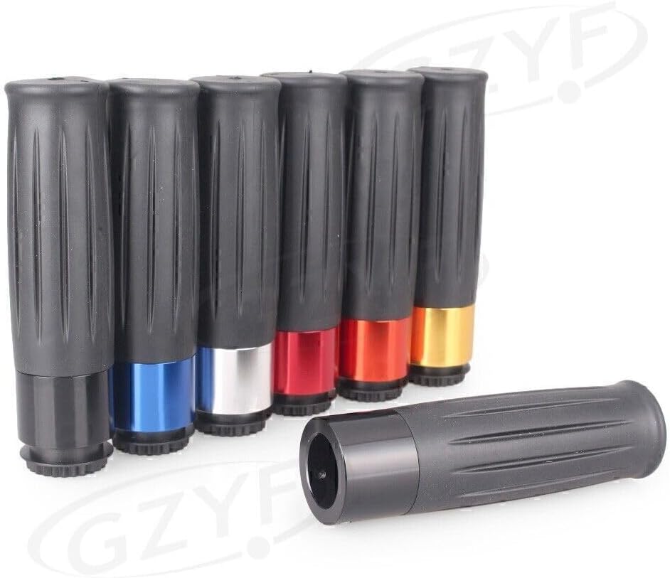 ya 6 8.24 baidi 7/8 22mm Motorcycle Handlebar Handle Bar Grips End Fit for Suzuki for Ducati for Honda
