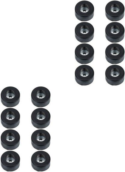 ya 26 10.21 baidi 2 Count Speaker Mat Shock Base Pad Rubber Isolation Feet Foot Pads Spike Discs-2