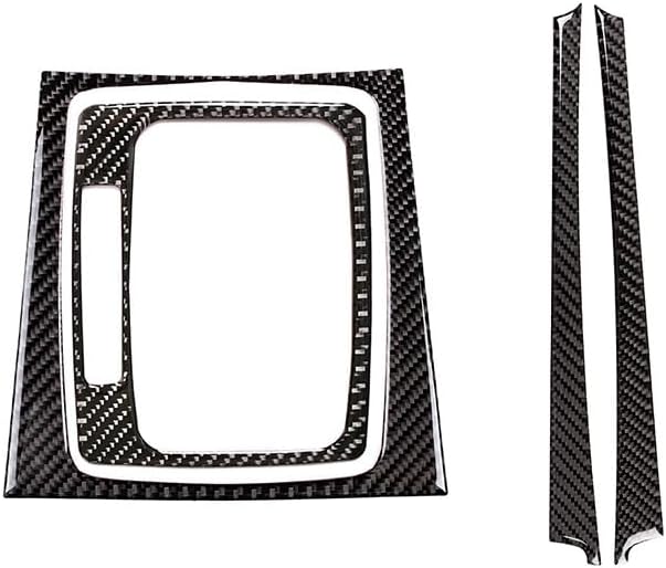 ya 2 8.15 Console Gear Shift Cover Strip Carbon Fiber for Mercedes-Benz W204 07-13