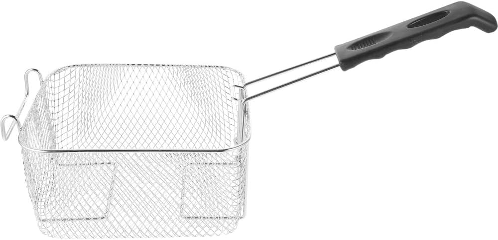 ya 14 9.20 baidi 2 PCS Stainless Steel Frying S n Wire Mesh Strainer Fryer Basket Commercial-1