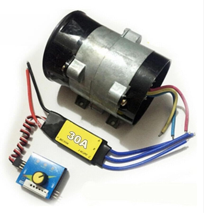 ya 5 8.10 12V Car Electric Turbine Power Turbo for Charger Tan Boost Air Intake Fan 35000 rpm