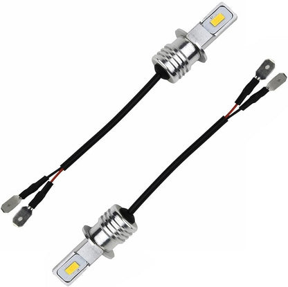 ya 13 9.15 baidi 2 Pcs Light Bulbs Conversion Kit Degrees 55W 2000LM 3000K 63MM*12MM H3 CSP