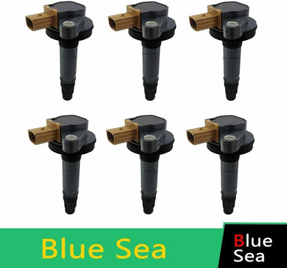 ya 4 8.14 6 X Quality Ignition Coil for Ford Expediti Explorer F-150 Flex Taurus/MKT 3.5L