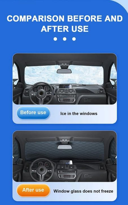ya 5 8.24 baidi Magnetic Car Cover Window Windshield Ice Frost Snow Shield Protector Thicken