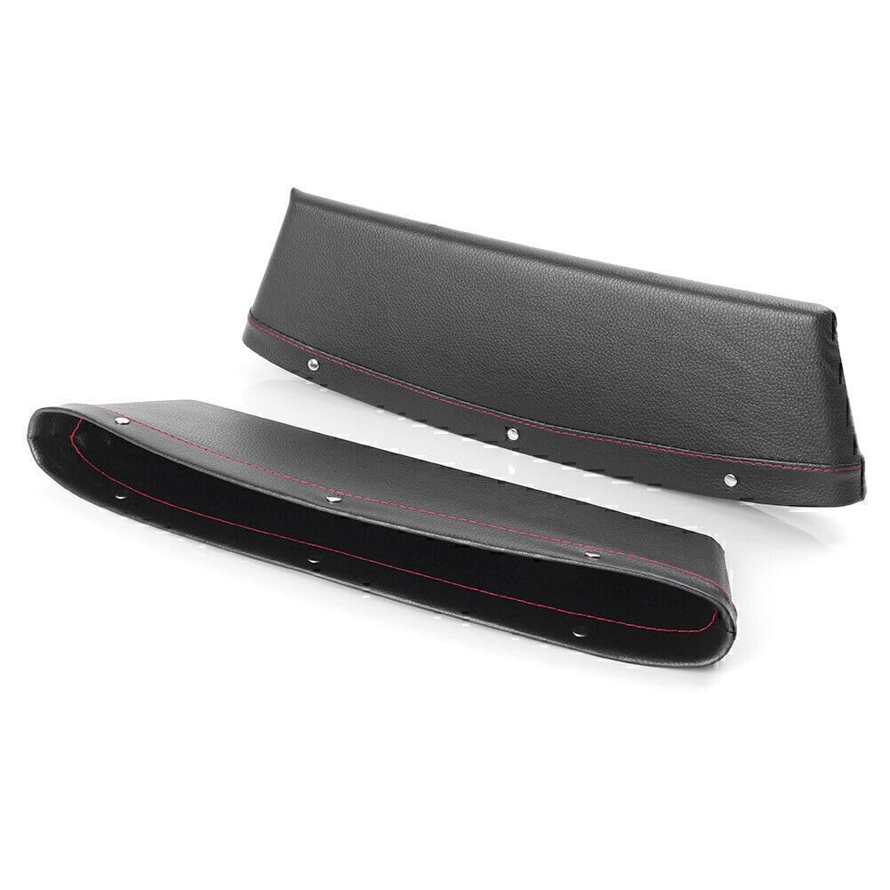 ya 9 10.24 2 x for SEAT Gap Slit Storage Pocket Bag Catcher Container PU Leather Auto