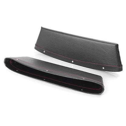 ya 9 10.24 2 x for SEAT Gap Slit Storage Pocket Bag Catcher Container PU Leather Auto