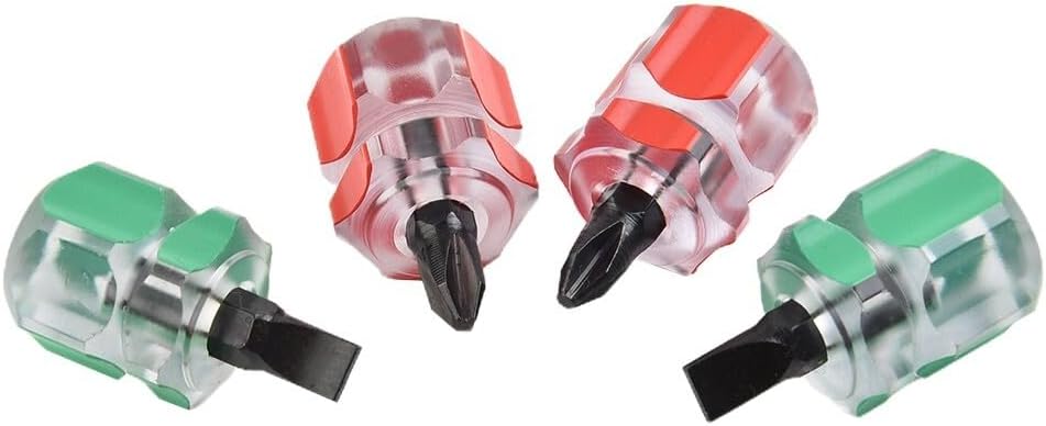 ya 26 10.21 baidi Screwdriver Cross-Head Screw Driver Small Flat Head With High Torque 4pcs