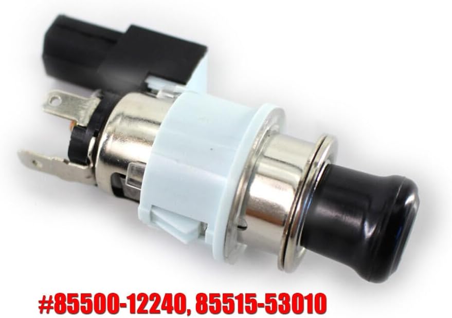 ya 4 8.24 baidi Car Cigarette Lighter Assembly Socket Element & Bezel Set for Toyota/for Lexus/for Scion