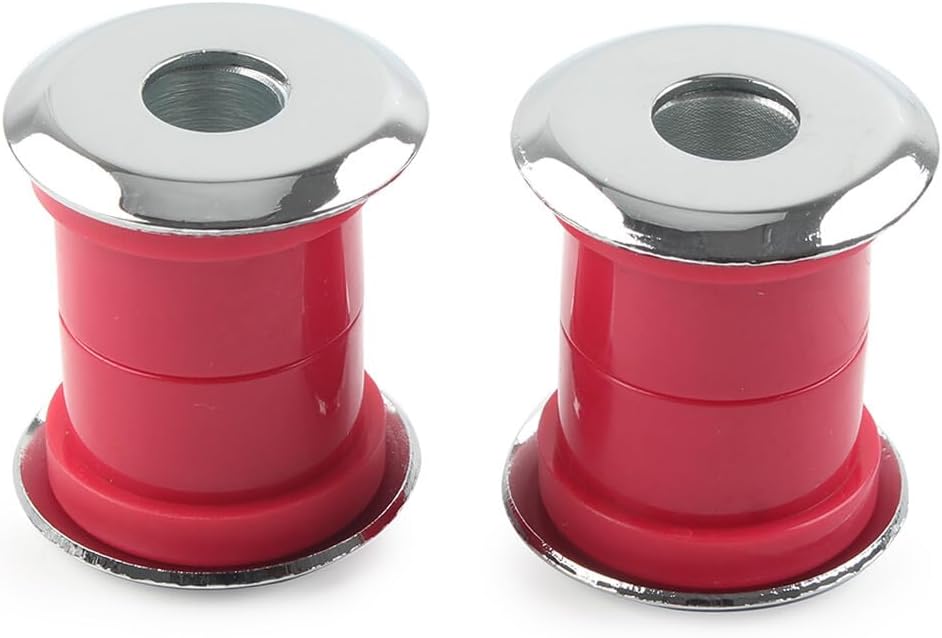 ya 13 9.15 baidi for Harley Sportster Softail Dyna Super Glide FXD Handlebar Riser Bushings Red