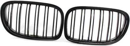 ya 2 8.15 Front Kidney Grill for for BMW 7-Series F01/F02 740i 750li 760li 2008-2015 Dual line