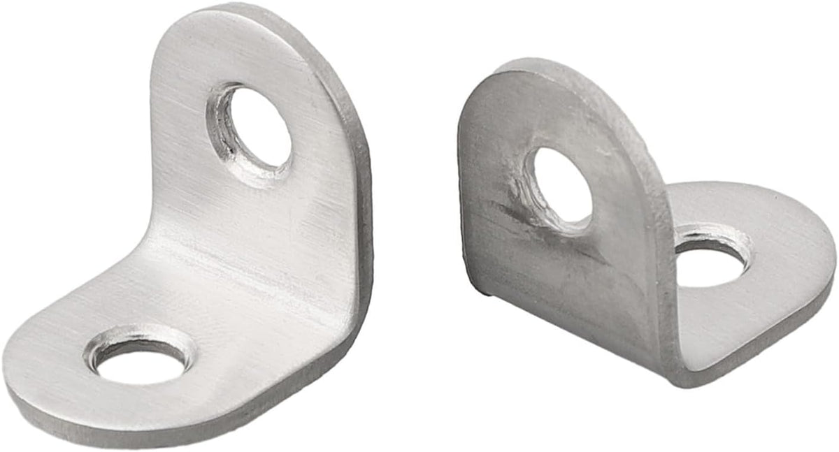 ya 26 10.21 baidi 10 Small Corner Braces Brackets Right Angle L Shape ZINC Plated Bracket