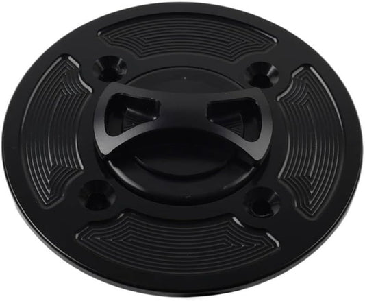 ya 4 8.10 Fuel Gas Tank Cap Cover Black Fits APRILIA RSV1000 04-08 Tuono V4R 11-17 RSV4 R