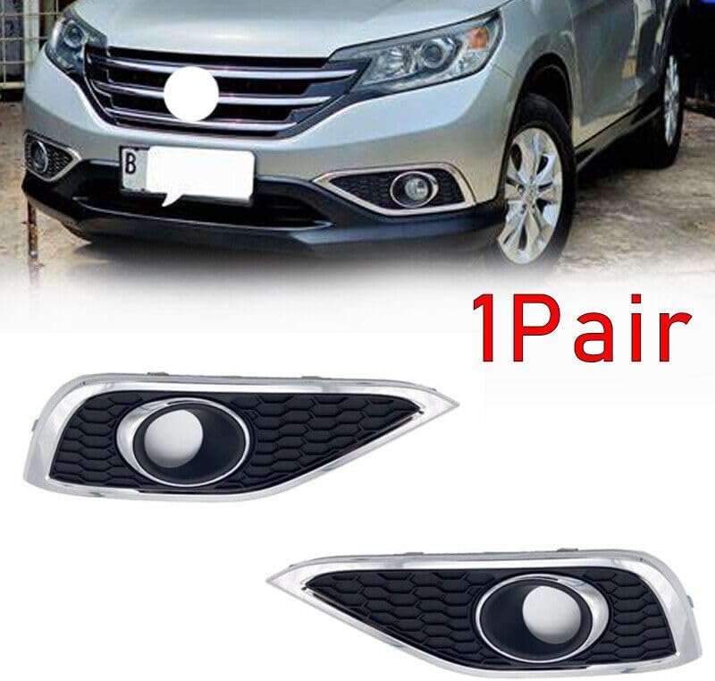 ya 2 8.15 1 pair of front fog lamp grille covers suitable for Honda CRV 2012-2014 and replacement before 2013