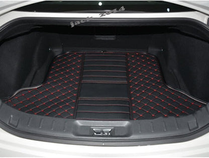 ya 7 8.24 baidi Rear Trunk Cargo Boot Liner Tray Carpet Floor Mats for Nissan GTR R35 2009-2017