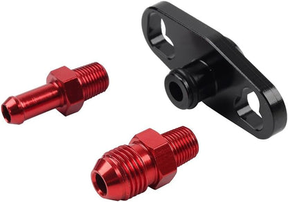 ya 10 9.16 baidi Fuel Pressure Regulator Adapter Kit w/ 1/8 NPT Fittings for Toyota for Nissan