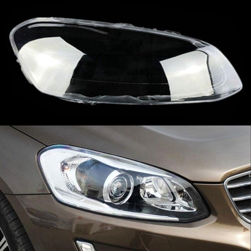 ya 4 8.14 Suitable for Volvo XC60 2014-2017 Right front light housing lens cover + sealant 