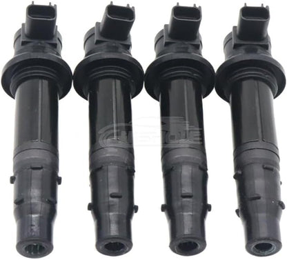 ya 9 10.24 Set of 4 Ignition Coils Fits for Yamaha MT-07 R6 RJ15 Bj YZF R1FZ8 F6T558 F6T588