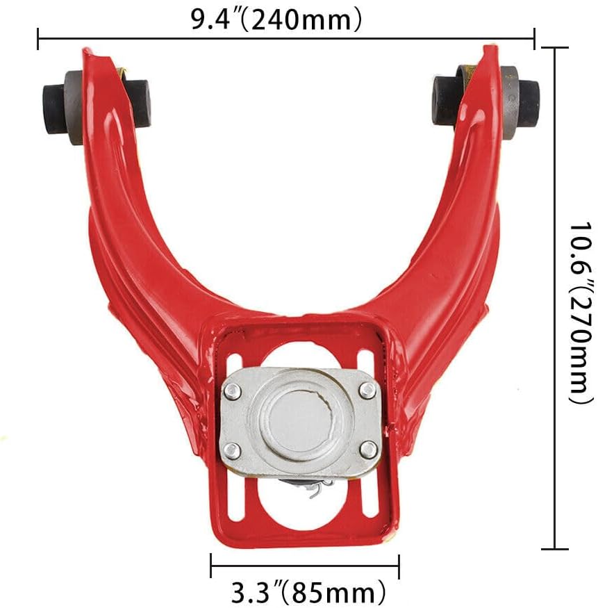 ya 13 9.15 baidi Red Adjustable Front Upper Camber Kit Control Arm for Honda for Civic 96-00 EK EJ