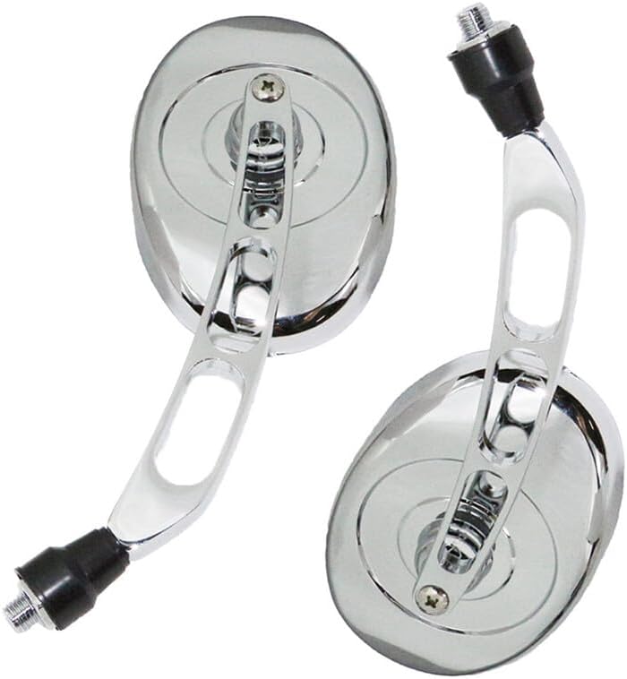ya 2 8.15 Universal Motorcycle Rearview Mirror Round Mirror Suitable for Kawasaki Vulcan 900 2000 500 800
