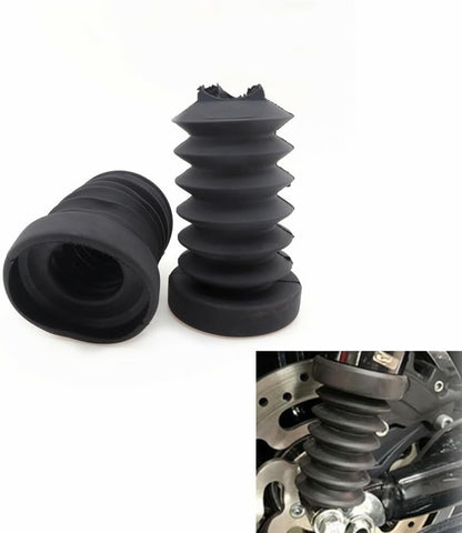ya 6 8.14 Rear Shock Absorber Fork Cover Gaiter Gator Boot for Harley Electra Glide 97-13