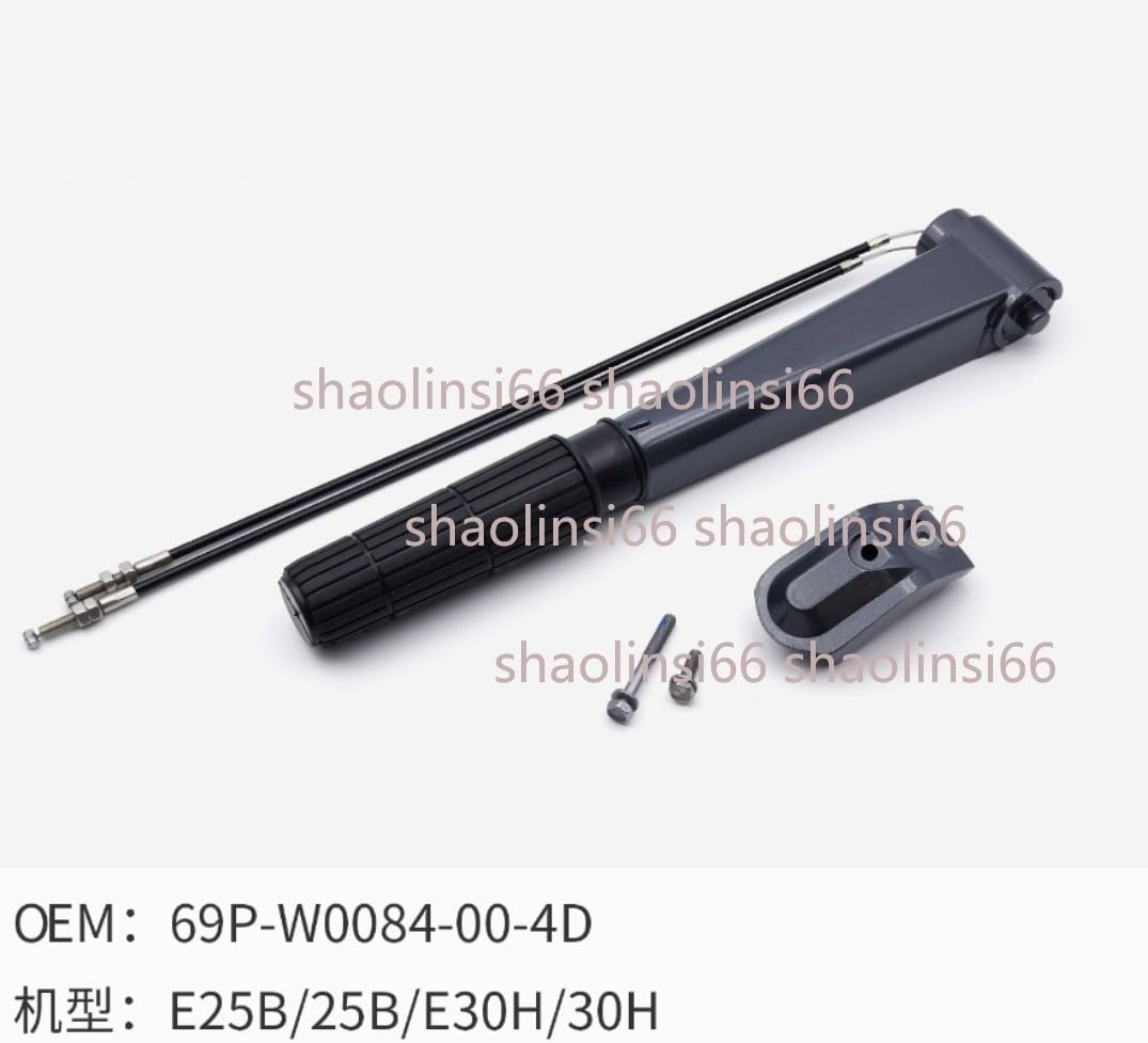 ya 2 8.15 Outboard Steering Control Tiller Handle 69P-W0084-00-4D Fit for Yamaha 25/30HP