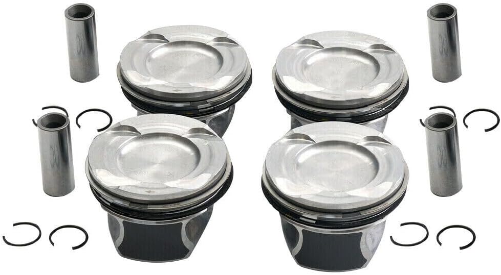 ya 4 8.14 4*Pistons Rings Set Fits for Mercedes-benz M274.910 1.6T C180 CGI E180 SLC180