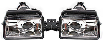 ya 4 8.10 A pair of front bumper fog lights and daytime running lights suitable for BMW 5 E34 from 1988 to 1995