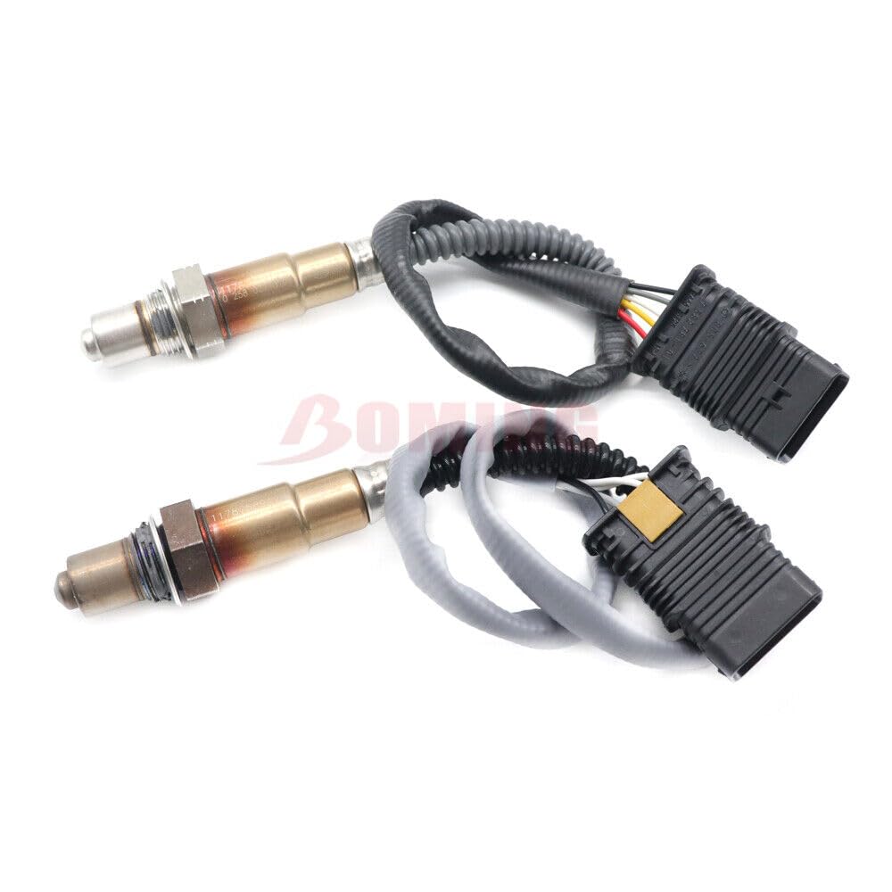 ya 5 8.24 baidi 2 Pieces Oxygen Sensor 11787589121 11787589122 for BMW F20 125i F30 F35 328i X1 E84 X3