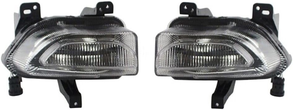 ya 4 8.10 Front bumper LED turn signal driven fog lights suitable for Jeep Renegade 2015-2018