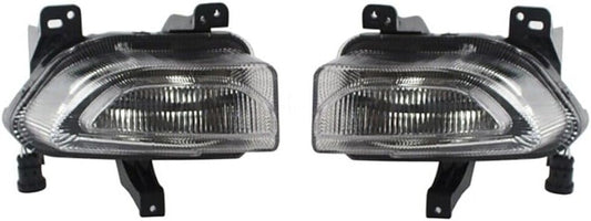 ya 4 8.10 Front bumper LED turn signal driven fog lights suitable for Jeep Renegade 2015-2018