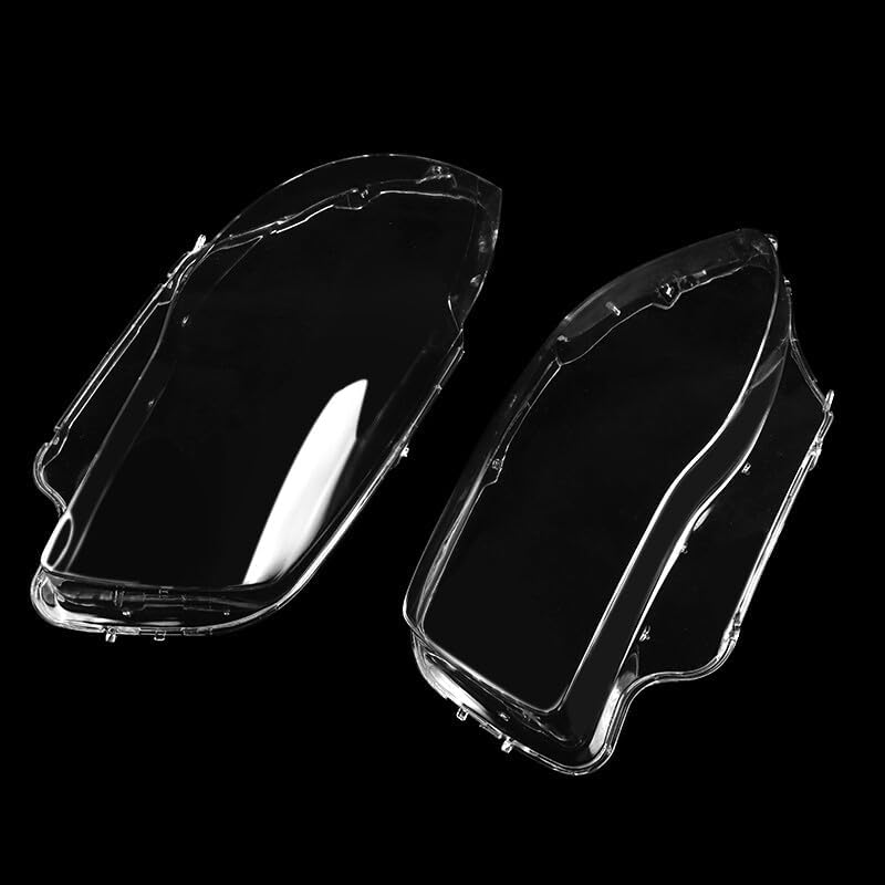 ya 9 10.24 for BMW E81 E82 E87 E88 1-SERIES & 1M 2003-11 Pair Headlight Cover Headlamp Lens