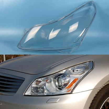 ya 4 8.24 baidi Applicable to for Infiniti G25 G35 2007-10 Left side headlight lens cover + sealant LH