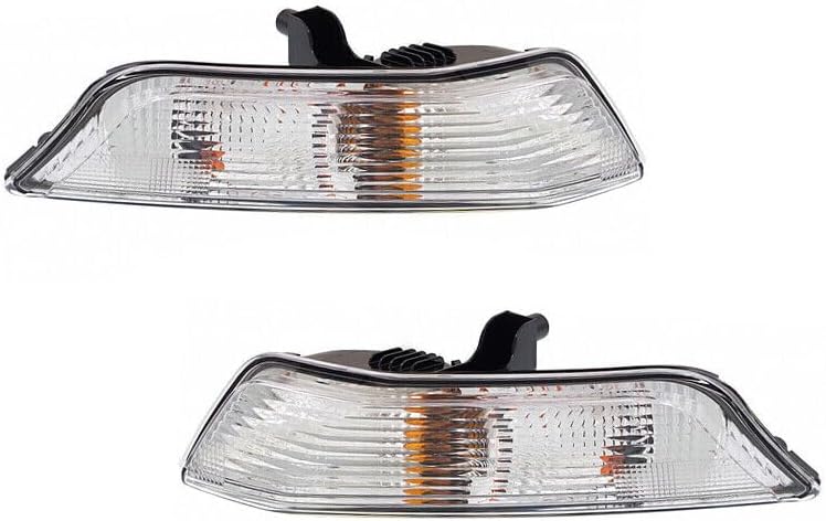 ya 2 8.15 1 pair of front turn signal corner lights with bulbs suitable for 2015-2017 for Ford Mustang