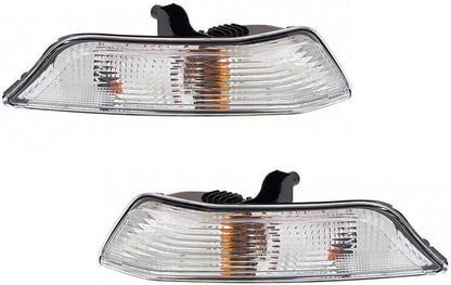 ya 2 8.15 1 pair of front turn signal corner lights with bulbs suitable for 2015-2017 for Ford Mustang